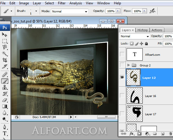 lcd plasma alive tv , midnight magic, zoo, zebra, crocodile, tv set, interior, mysterious room, horror room.